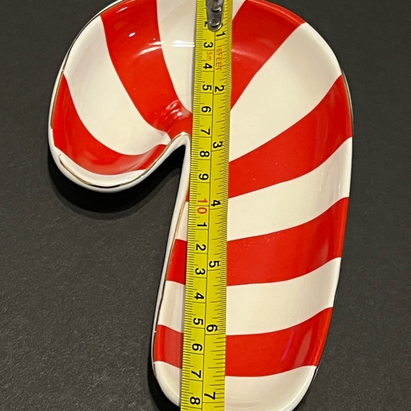 New Set of Two Holiday Candy Cane Shaped Candy Dish by Target (blue) (71) - Picture 6 of 9